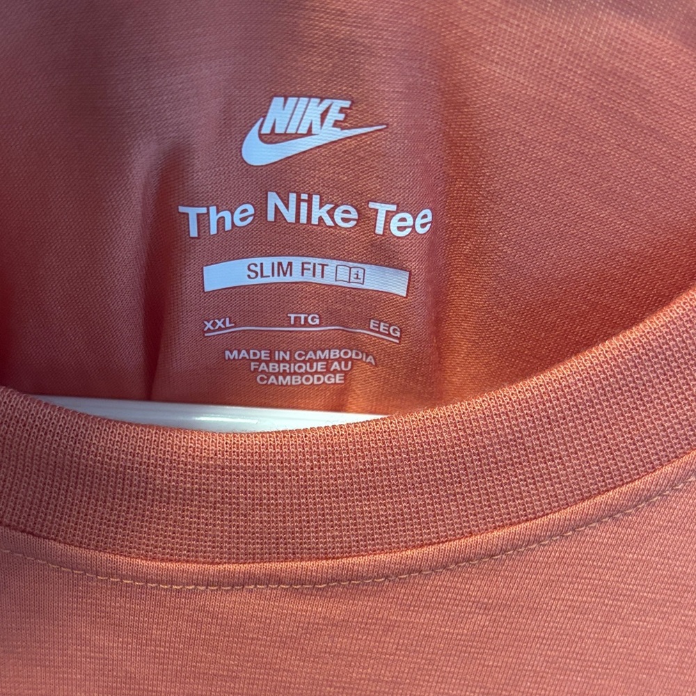 Nike Women's  Orange Crop Top size XXL - Picture 3 of 5